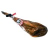 50% Ibérico Eichelmast Schinken · Rotes Siegel · LAZO|317,00 €|JAMON-IBERICO.eu