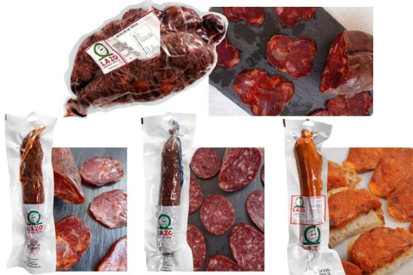 Lot Gourmet : Ibériques Pata Negra Bellota 100 · LAZO|264,00 €|JAMON-IBERICO.eu