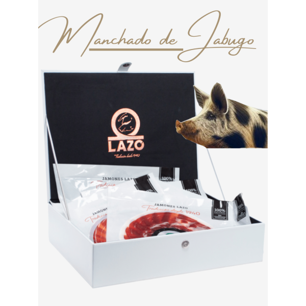 Sliced "Manchado de Jabugo" 100% Iberian Ham - LAZO|LAZO